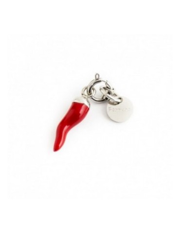 CHARM CORNO MEDIO COLORE ROSSO