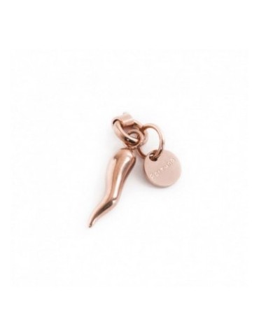 CHARM CORNO MEDIO COLORE ROSE'